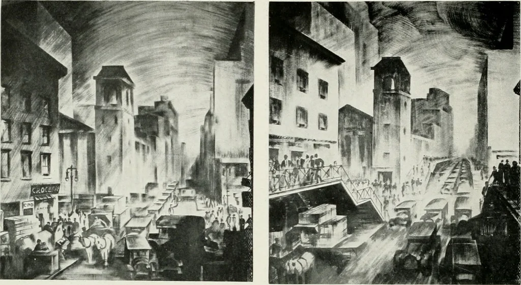 An illustration from Architect and engineer, 1905, leaf 363