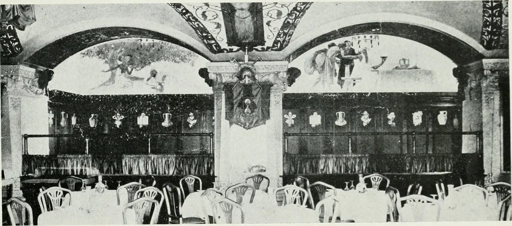 An illustration from Architect and engineer, 1905, leaf 366