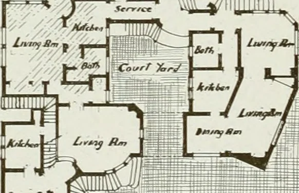 An illustration from Architect and engineer, 1905, leaf 373