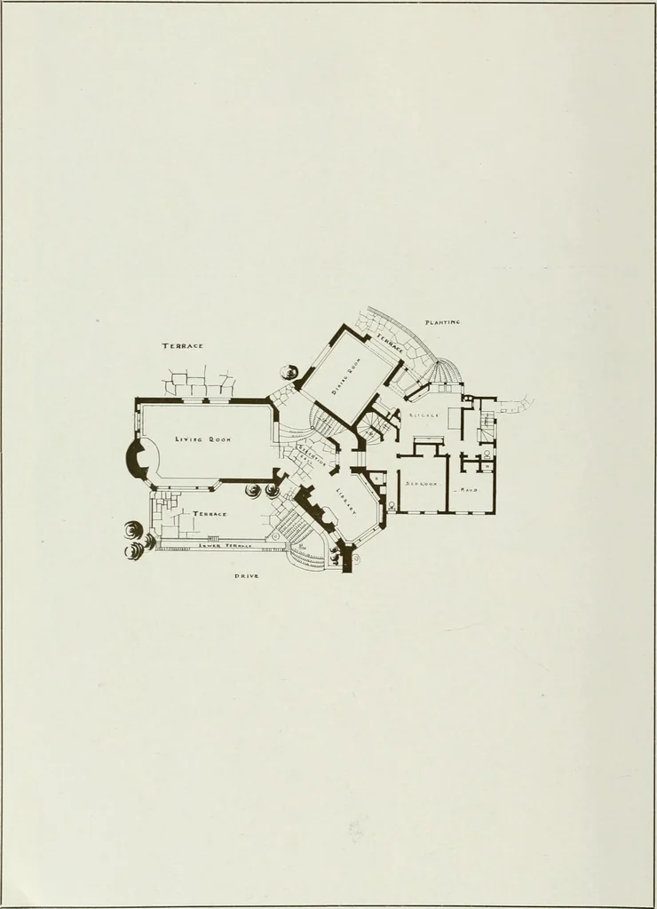 An illustration from Architect and engineer, 1905, leaf 375