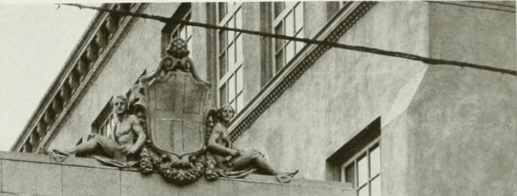 An illustration from Architect and engineer, 1905, leaf 398