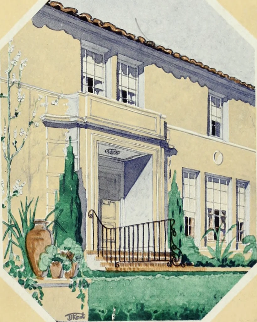 An illustration from Architect and engineer, 1905, leaf 4