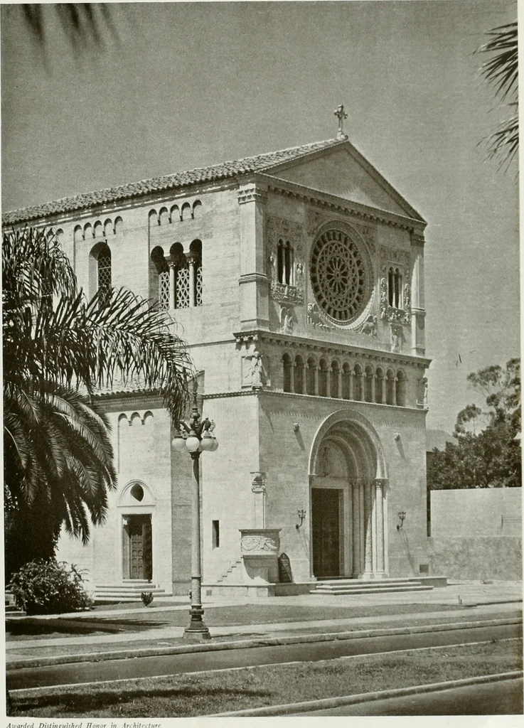 An illustration from Architect and engineer, 1905, leaf 40