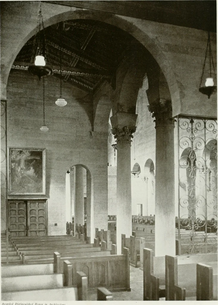 An illustration from Architect and engineer, 1905, leaf 42