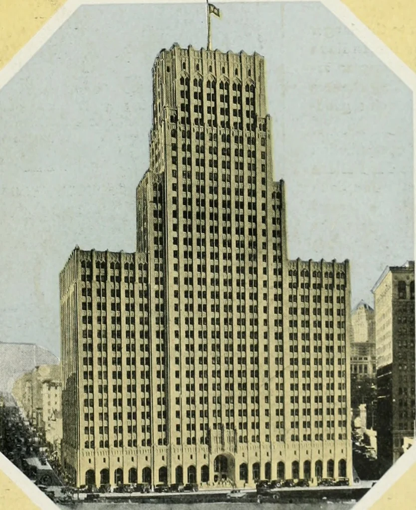 An illustration from Architect and engineer, 1905, leaf 420