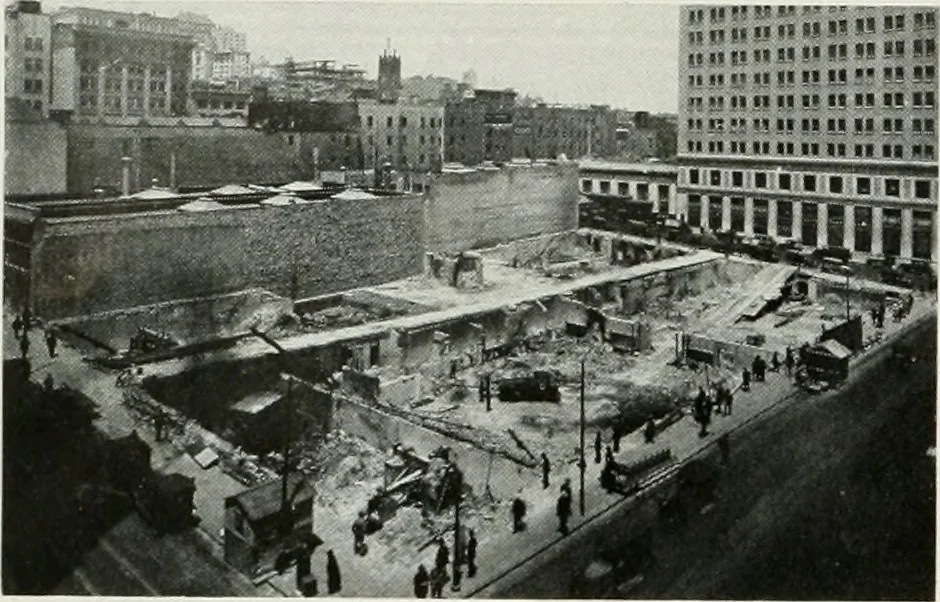 An illustration from Architect and engineer, 1905, leaf 429