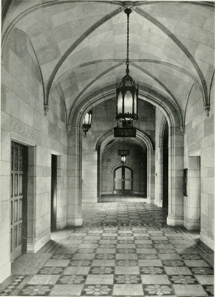 An illustration from Architect and engineer, 1905, leaf 439