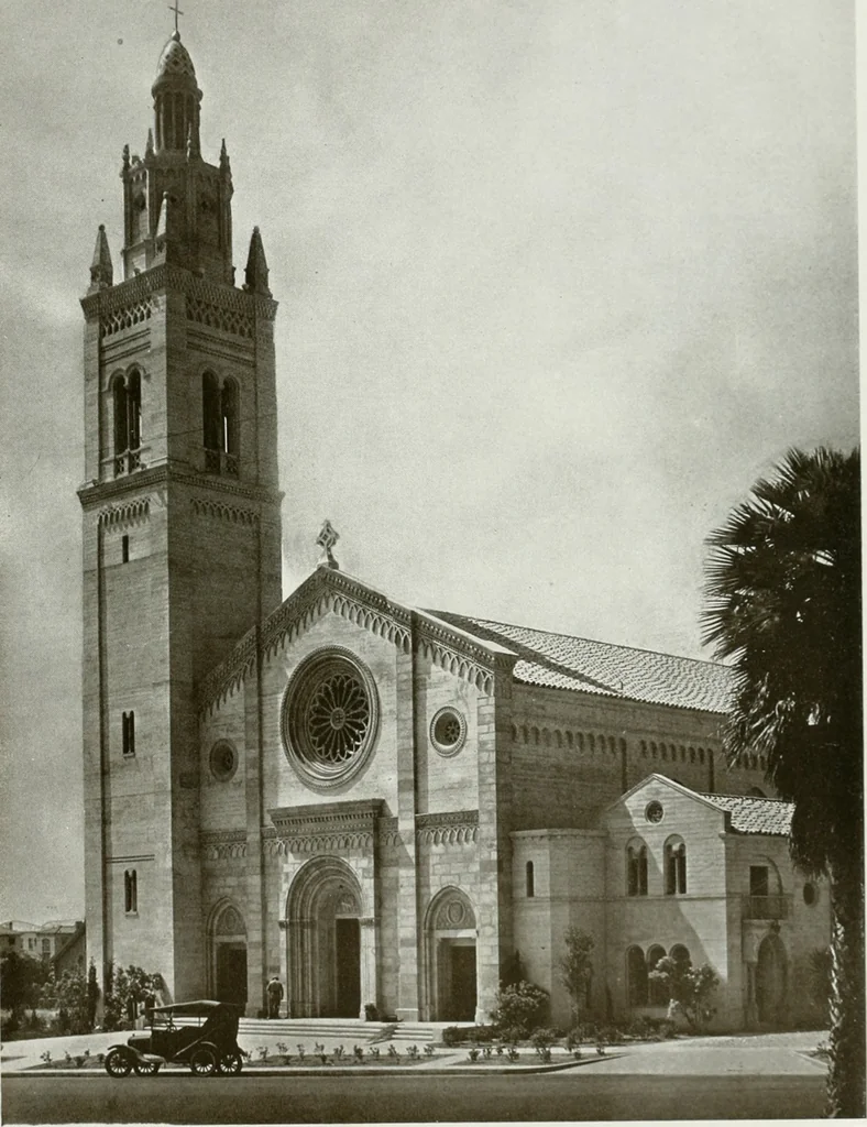 An illustration from Architect and engineer, 1905, leaf 44
