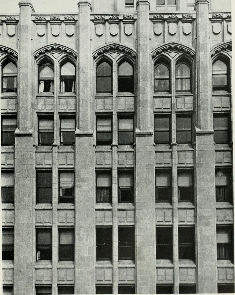 An illustration from Architect and engineer, 1905, leaf 442