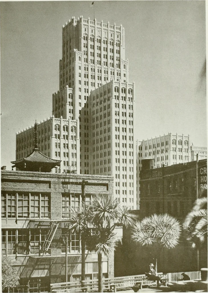 An illustration from Architect and engineer, 1905, leaf 460