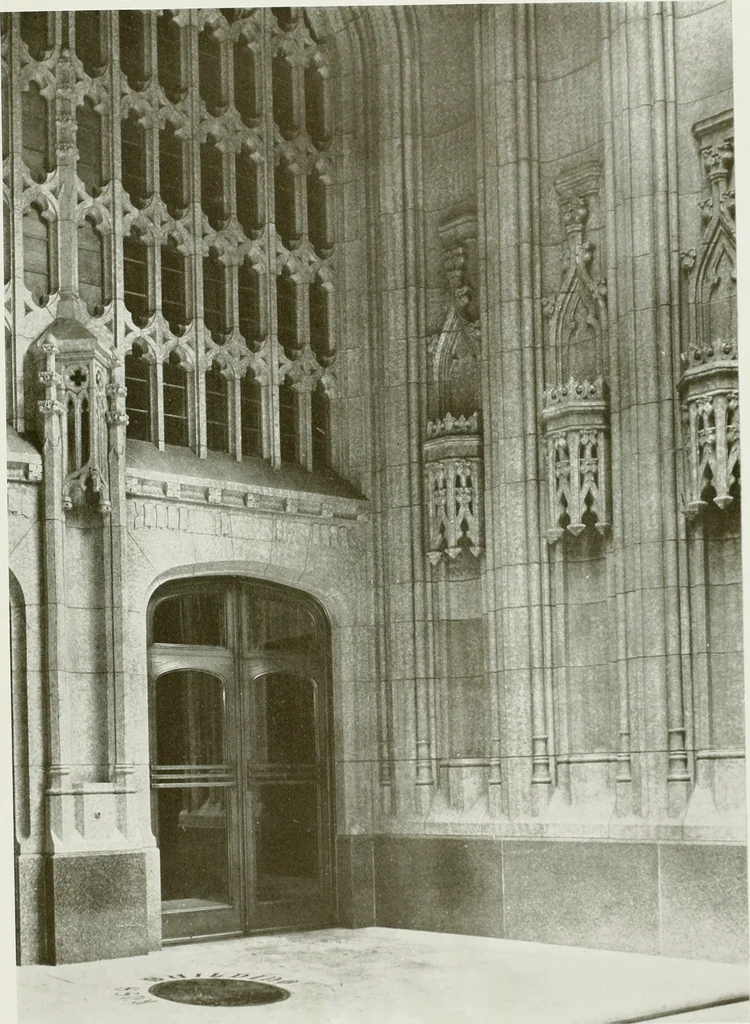 An illustration from Architect and engineer, 1905, leaf 464