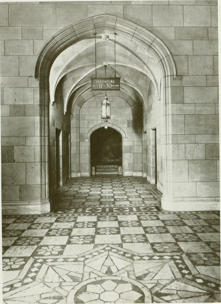 An illustration from Architect and engineer, 1905, leaf 468