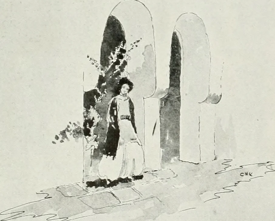 An illustration from Architect and engineer, 1905, leaf 495