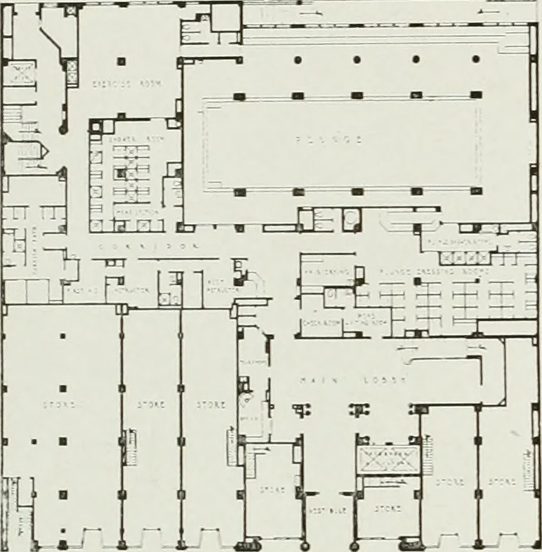 An illustration from Architect and engineer, 1905, leaf 51