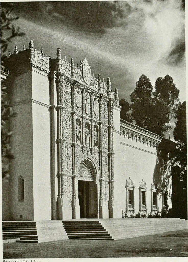 An illustration from Architect and engineer, 1905, leaf 54