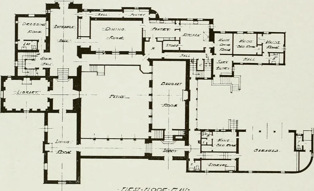 An illustration from Architect and engineer, 1905, leaf 67