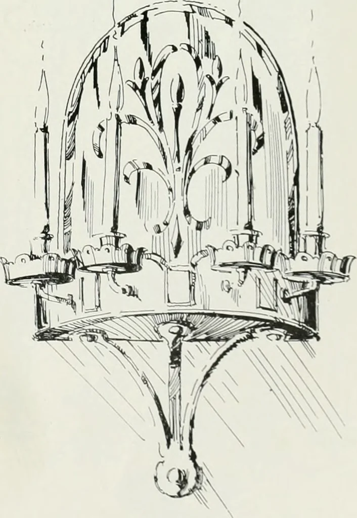 An illustration from Architect and engineer, 1905, leaf 74