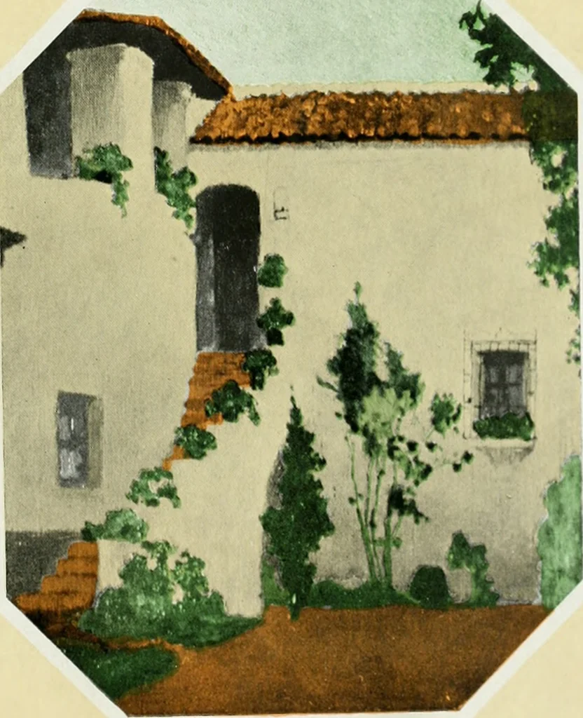 An illustration from Architect and engineer, 1905, leaf 88