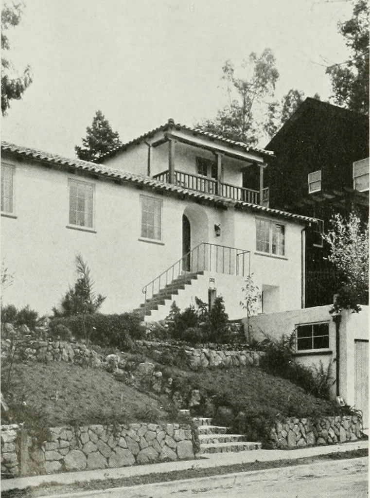 An illustration from Architect and engineer, 1905, leaf 93