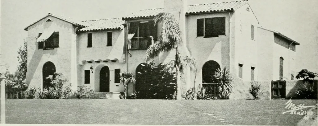 An illustration from Architect and engineer, 1905, leaf 95