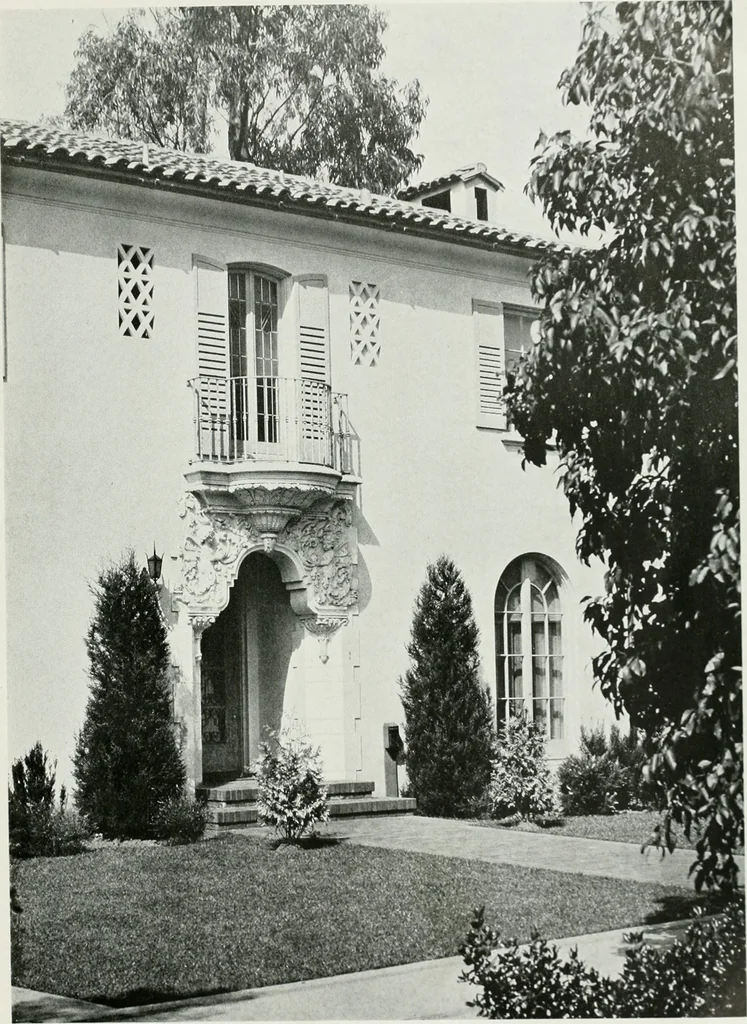 An illustration from Architect and engineer, 1905, leaf 98