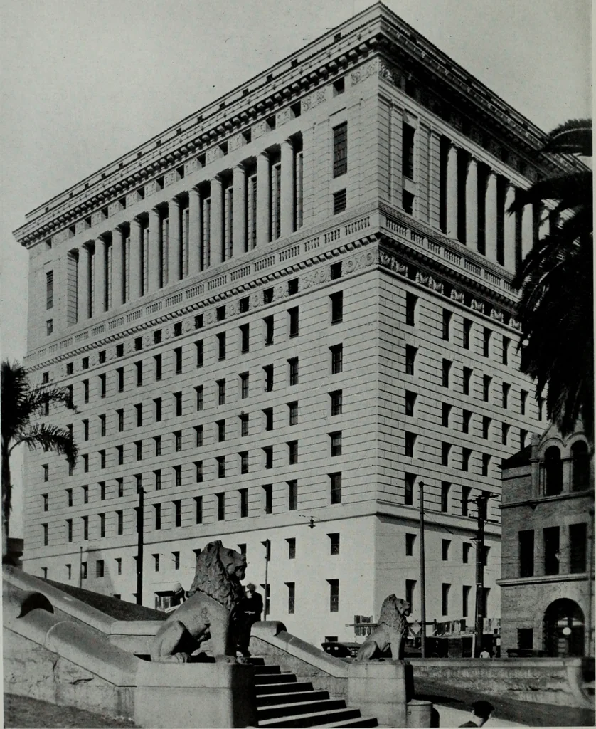 An illustration from Architect and engineer, 1905, leaf 101