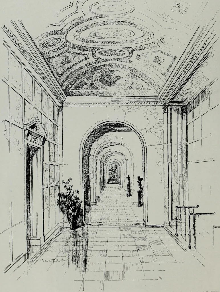 An illustration from Architect and engineer, 1905, leaf 111
