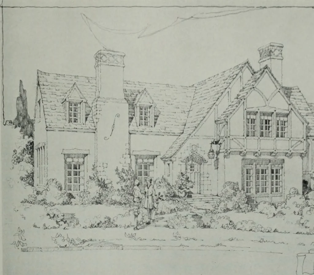 An illustration from Architect and engineer, 1905, leaf 122