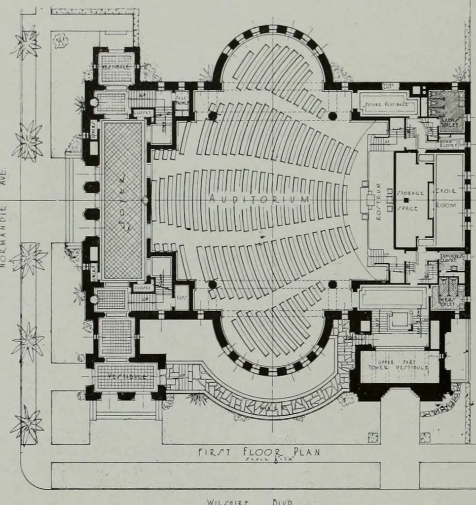 An illustration from Architect and engineer, 1905, leaf 133