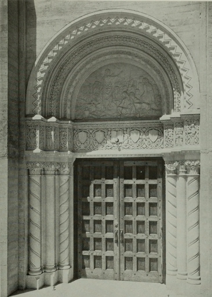 An illustration from Architect and engineer, 1905, leaf 138