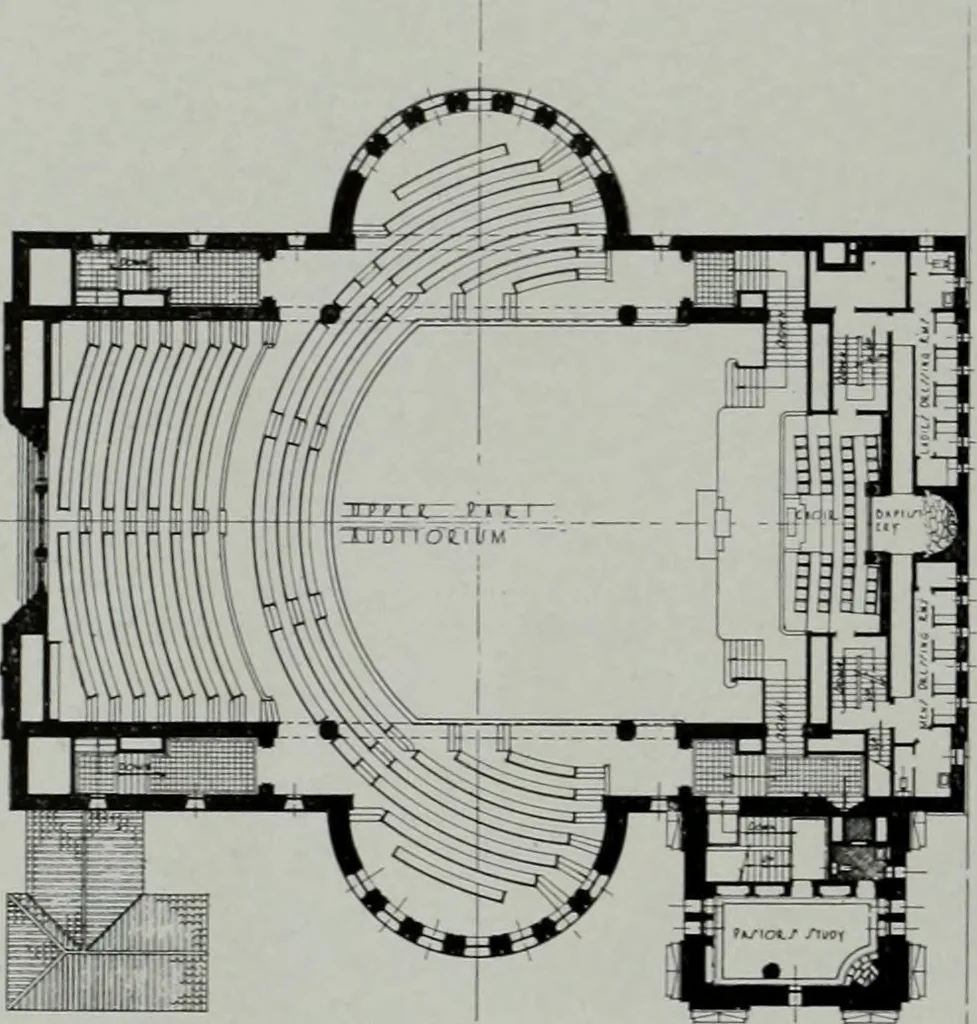 An illustration from Architect and engineer, 1905, leaf 143