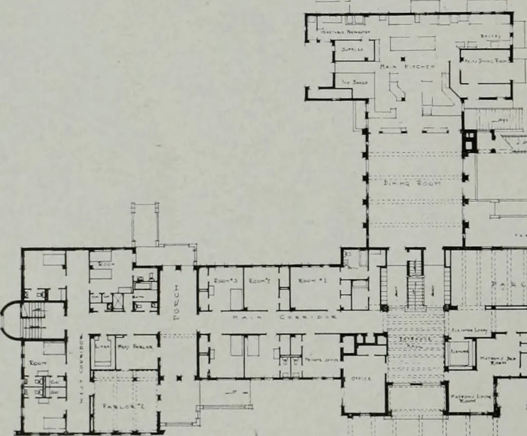 An illustration from Architect and engineer, 1905, leaf 149
