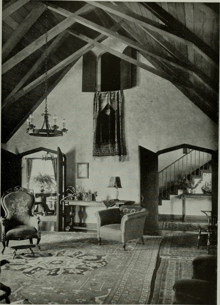 An illustration from Architect and engineer, 1905, leaf 156