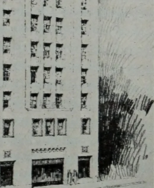 An illustration from Architect and engineer, 1905, leaf 173