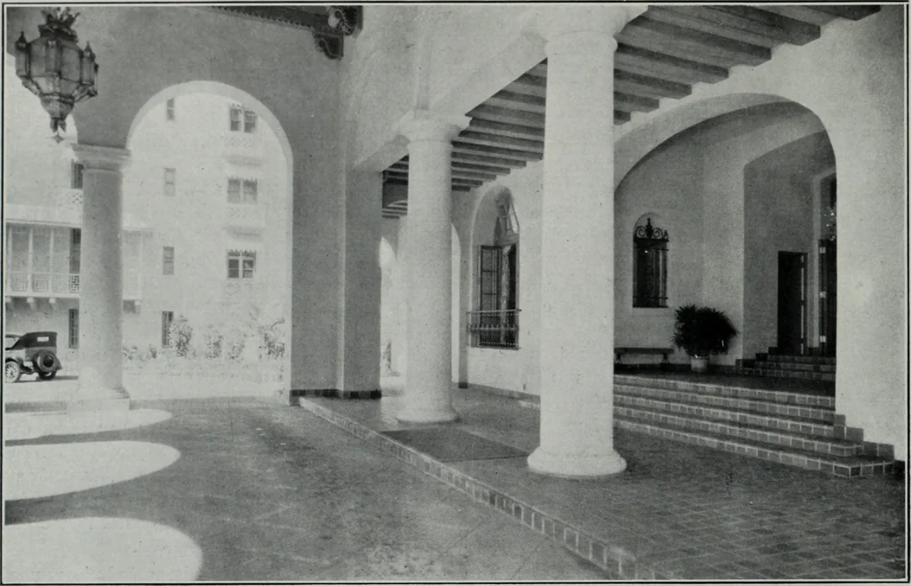 An illustration from Architect and engineer, 1905, leaf 19