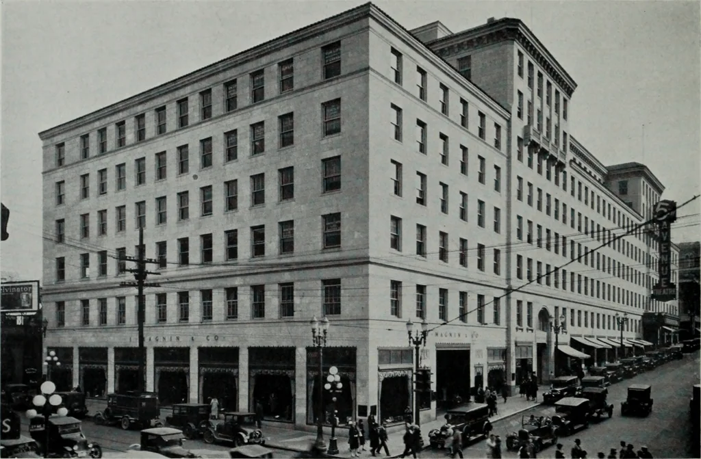 An illustration from Architect and engineer, 1905, leaf 193