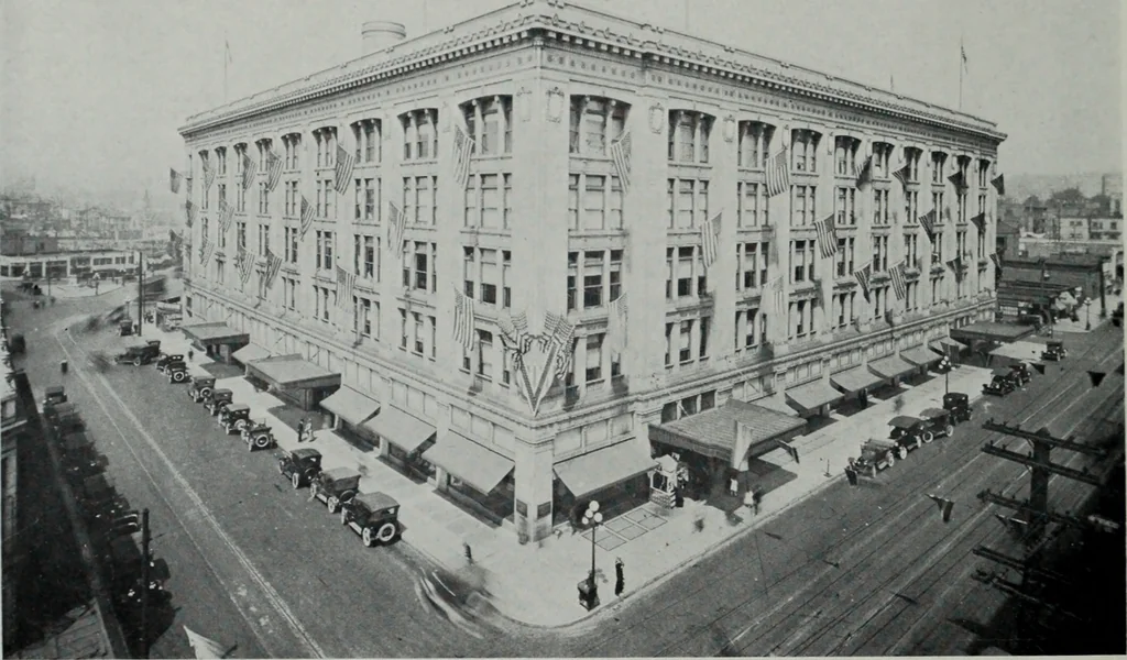 An illustration from Architect and engineer, 1905, leaf 197