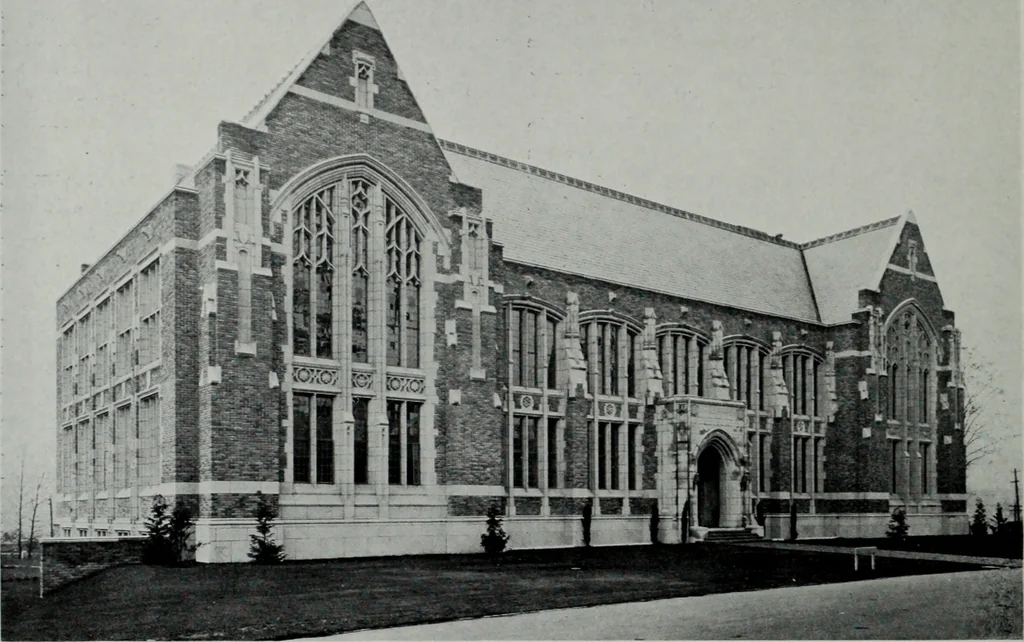An illustration from Architect and engineer, 1905, leaf 203