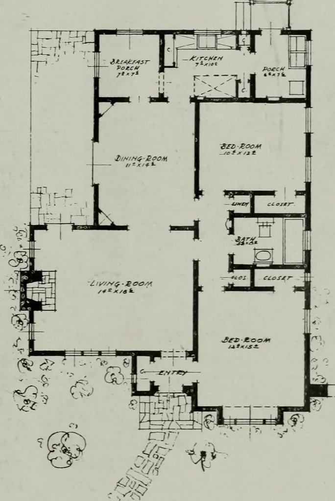An illustration from Architect and engineer, 1905, leaf 250
