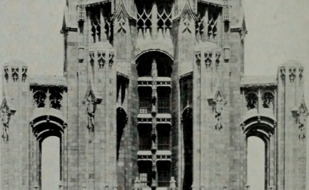 An illustration from Architect and engineer, 1905, leaf 275