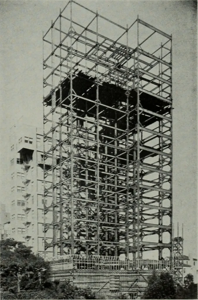 An illustration from Architect and engineer, 1905, leaf 302