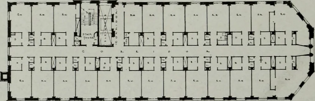 An illustration from Architect and engineer, 1905, leaf 321