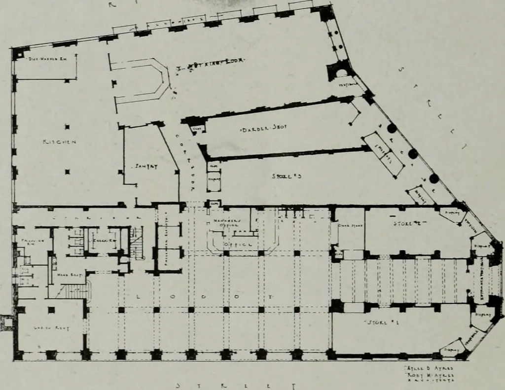 An illustration from Architect and engineer, 1905, leaf 321