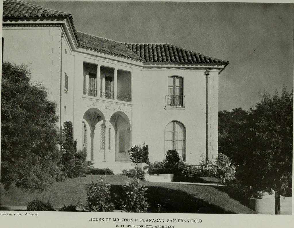 An illustration from Architect and engineer, 1905, leaf 328