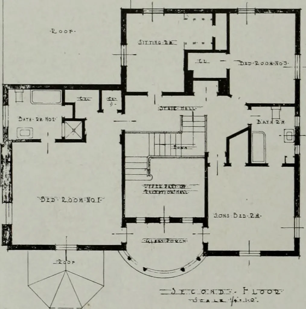 An illustration from Architect and engineer, 1905, leaf 333