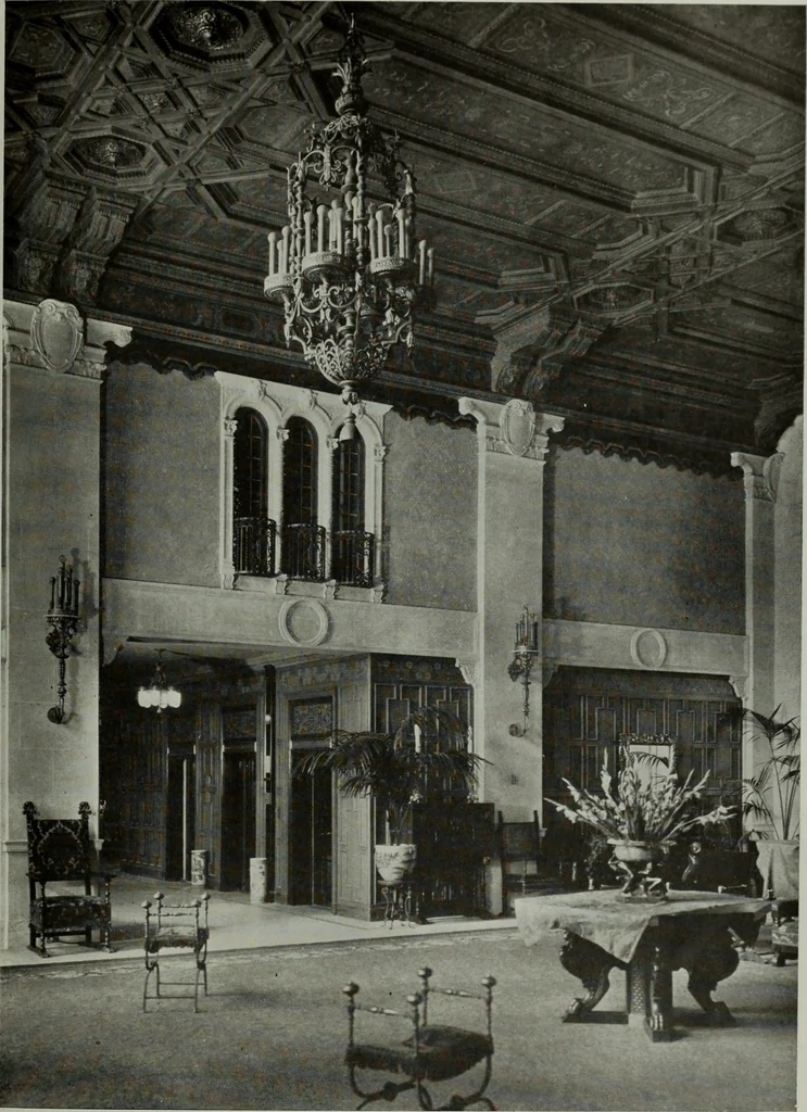 An illustration from Architect and engineer, 1905, leaf 336