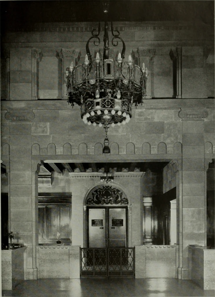 An illustration from Architect and engineer, 1905, leaf 338