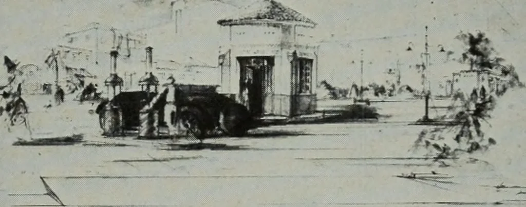 An illustration from Architect and engineer, 1905, leaf 346