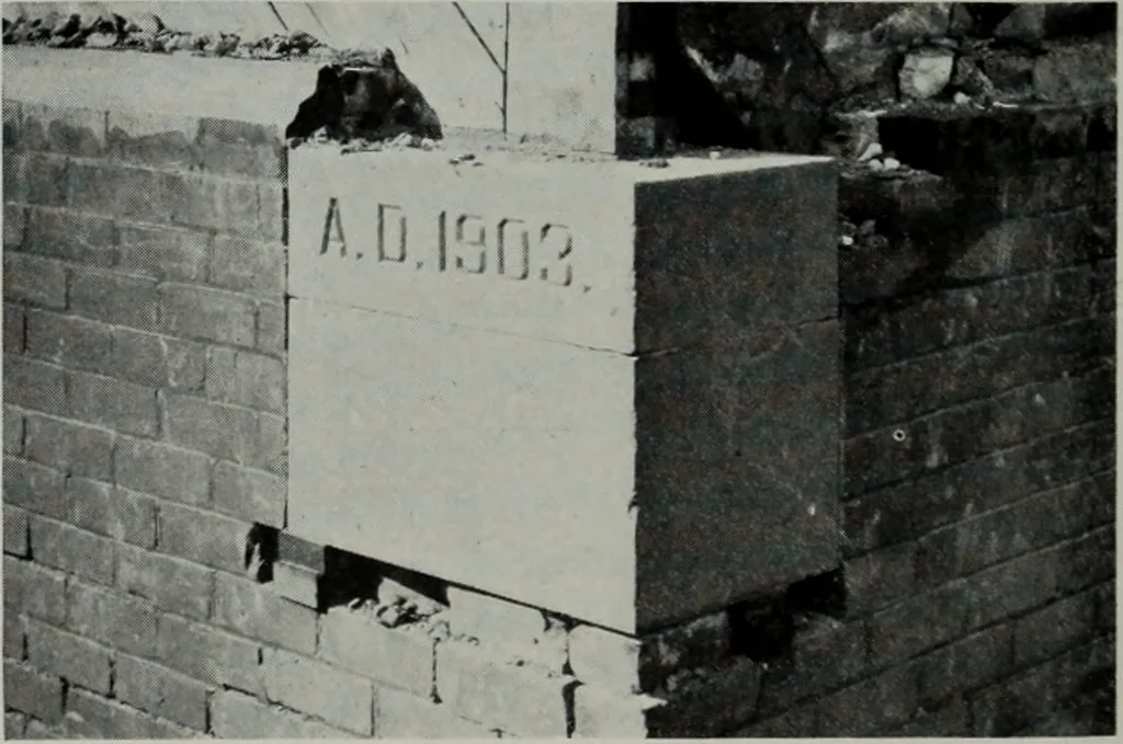 An illustration from Architect and engineer, 1905, leaf 357
