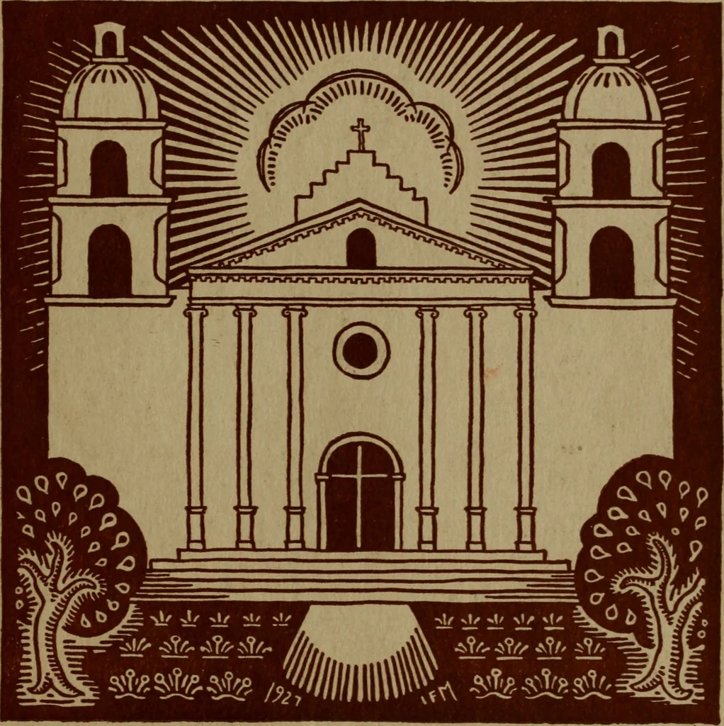 An illustration from Architect and engineer, 1905, leaf 366